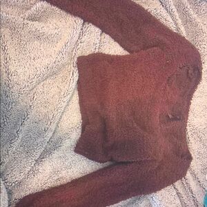 Cozy Burgundy Women's Sweater